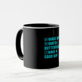 Butterfly Gift | Wake Up What Butterfly マグカップ (正面左)