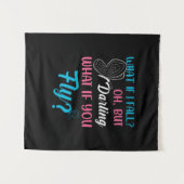 Butterfly Gift | What If You Fly タペストリー (正面(横))