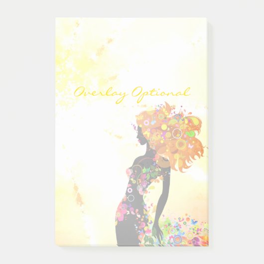 Butterfly Girl 5A オプション ポストイット (正面)