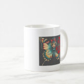 Butterfly Girl - Only Talking to Butterflies コーヒーマグカップ (正面右)