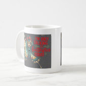 Butterfly Girl - Only Talking to Butterflies コーヒーマグカップ (正面左)