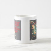 Butterfly Girl - Only Talking to Butterflies コーヒーマグカップ (中央)