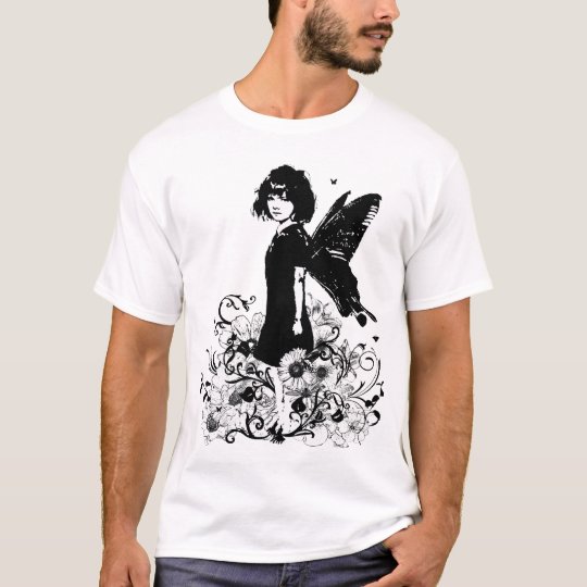 BUTTERFLY GIRL Tシャツ