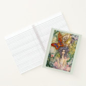 Butterfly Goddess Art Journal – Soulful Spirit ノートブック (内部)