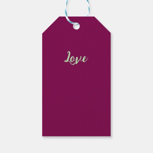 Butterfly grace ギフトタグ (裏面)