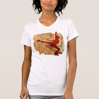 butterfly_grungeのアイススケートのティー tシャツ