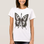 butterfly guitar t shirt tシャツ (正面)