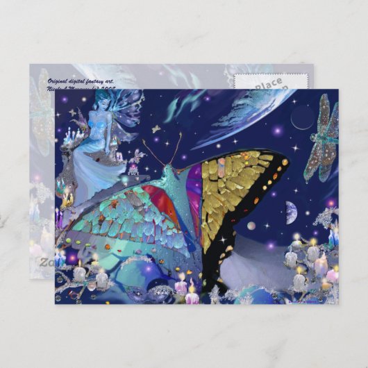 Butterfly Heaven ポストカード (正面/裏面)