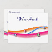 Butterfly Highway Change of Addressはがき 案内ポストカード (正面/裏面)