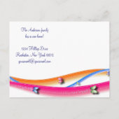 Butterfly Highway Change of Addressはがき 案内ポストカード (裏面)