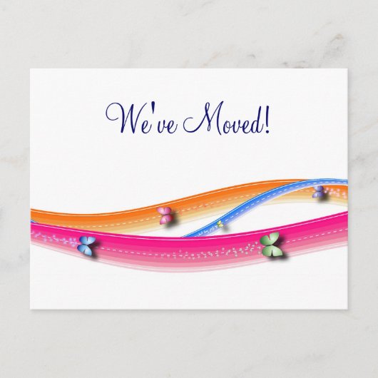 Butterfly Highway Change of Addressはがき 案内ポストカード (正面)