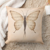 Butterfly Human Form クッション (ブランケット)