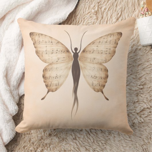 Butterfly Human Form クッション (ブランケット)