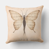 Butterfly Human Form クッション (裏面)