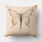 Butterfly Human Form クッション (正面)