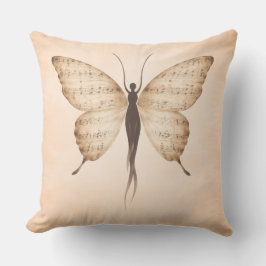Butterfly Human Form クッション