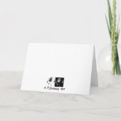 Butterfly III夫人の挨拶状 カード (裏面)