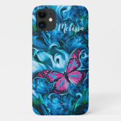 Butterfly iPhone Case Case-Mate iPhoneケース (裏面)