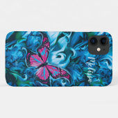 Butterfly iPhone Case Case-Mate iPhoneケース (裏面(横))