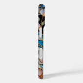 Butterfly iPhone Case Stained Glass Floral Case-Mate iPhoneケース (裏面 / 右)