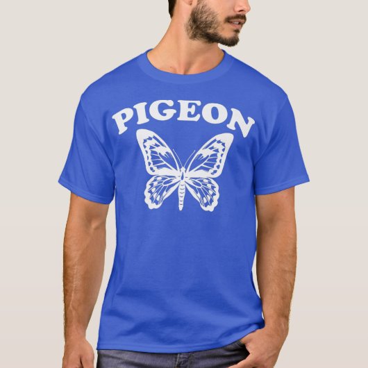 Butterfly is it a pigeon meme Premium Tシャツ (正面)
