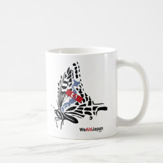 Butterfly&Koiの蝶と鯉 コーヒーマグカップ