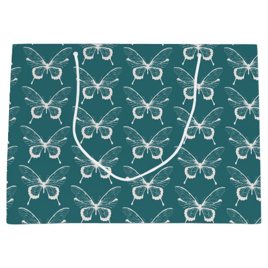 Butterfly Large Gift Bag ラージペーパーバッグ (正面)