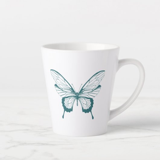 Butterfly Latte Mug カフェラテマグ (右)