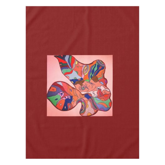 Butterfly Leaf Portrait テーブルクロス (正面)