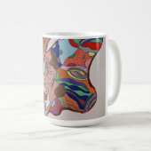 Butterfly Leaf Portrait Coffee Mug コーヒーマグカップ (正面右)