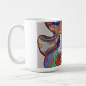 Butterfly Leaf Portrait Coffee Mug コーヒーマグカップ (左)