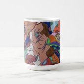 Butterfly Leaf Portrait Mug コーヒーマグカップ (中央)