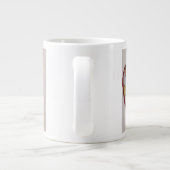 Butterfly Leaf Portrait Specialty Mug ジャンボコーヒーマグカップ (裏面)