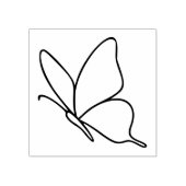 Butterfly Line Art –  Insect Illustration  ラバースタンプ (インプリント)