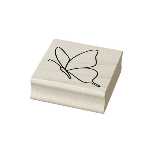 Butterfly Line Art –  Insect Illustration  ラバースタンプ (スタンプ)