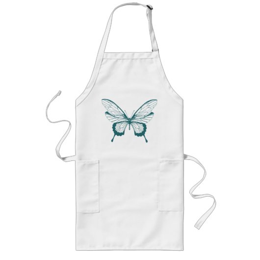 Butterfly Long Apron ロングエプロン (正面)