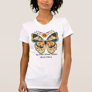 Butterfly Lovers Boho Art Boho Graphic Insect Tシャツ