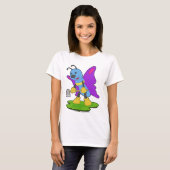 Butterfly Lumberjack Axe Forest Tシャツ (正面フル)