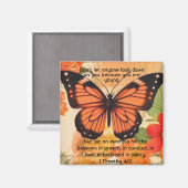 Butterfly Magnet 1 Timothy 4:12 マグネット (正面/裏面)