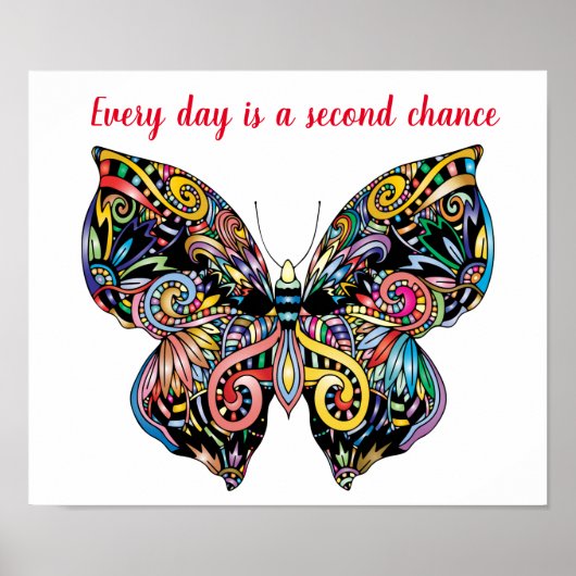 Butterfly Mandala ポスター (正面)