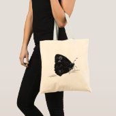 Butterfly Monochrome Tote Bag トートバッグ (正面(商品))