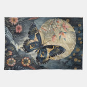 Butterfly & Moon                                 キッチンタオル (横)