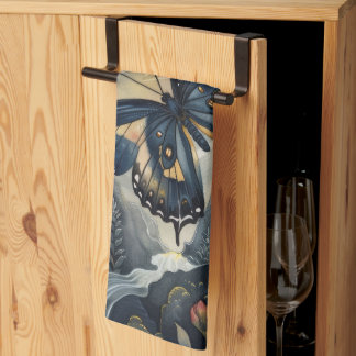 Butterfly & Moon                                 キッチンタオル