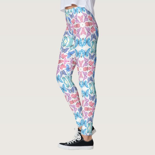 Butterfly Mosaic Leggings レギンス (左)