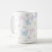 Butterfly Mug コーヒーマグカップ (正面左)