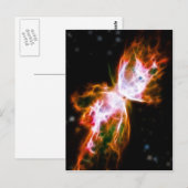 Butterfly Nebula ポストカード (正面/裏面)