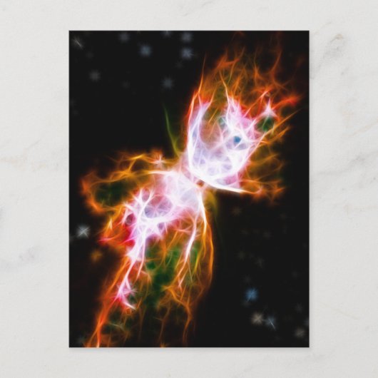 Butterfly Nebula ポストカード (正面)