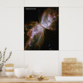 Butterfly Nebula (NGC 6302) poster ポスター (キッチン)