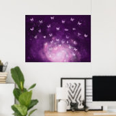 Butterfly Nebula Print ポスター (ホームオフィス)