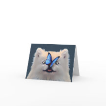 BUTTERFLY NOSE THANK YOU CARD